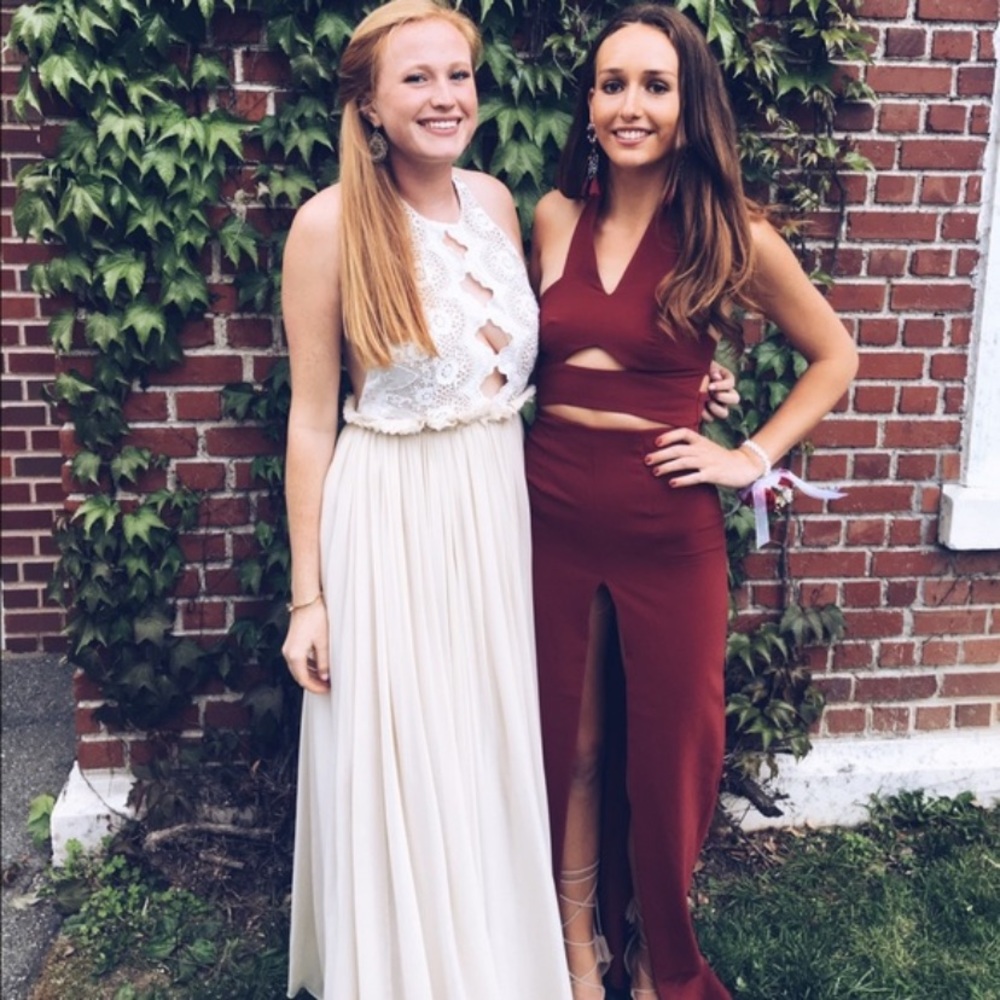 Kristin’s limited edition white dress